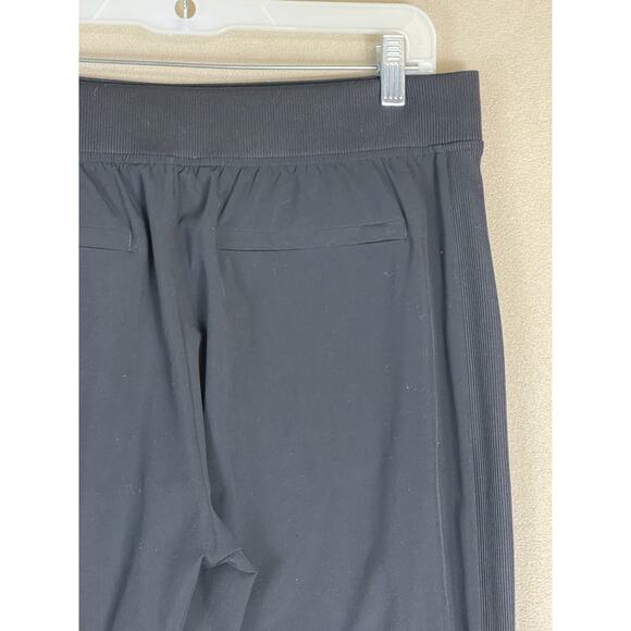 Athleta Pants Womens 10 Black Brooklyn Mid Rise Ankle Slim Fit Stretch Pull On - Picture 9 of 14